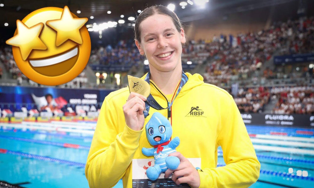 Roos schittert met goud, zilver en brons op het EK in Parijs!
